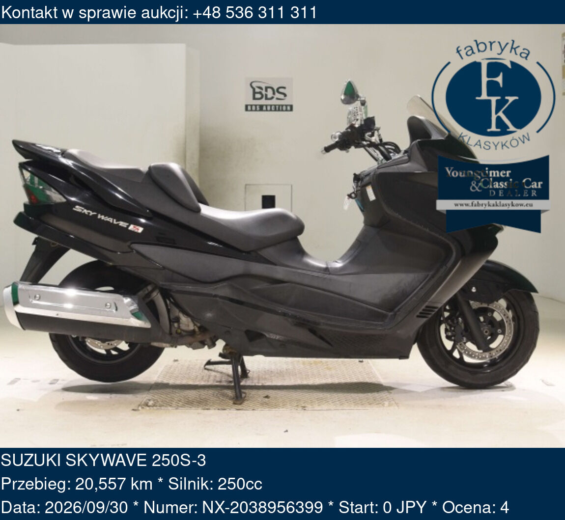 SUZUKI SKYWAVE 250S-3  - zdjęcie 2