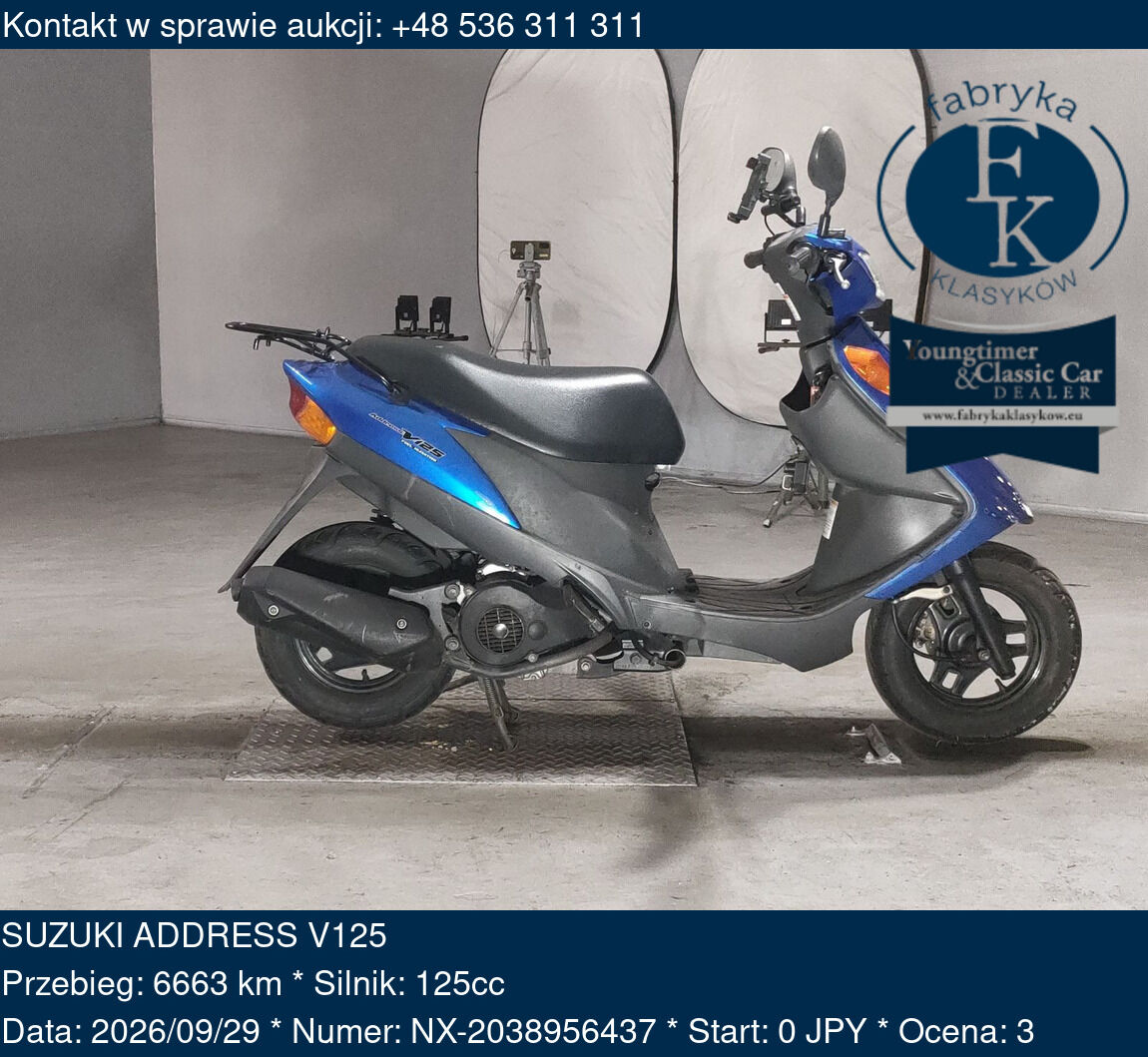SUZUKI ADDRESS V125  - zdjęcie 2