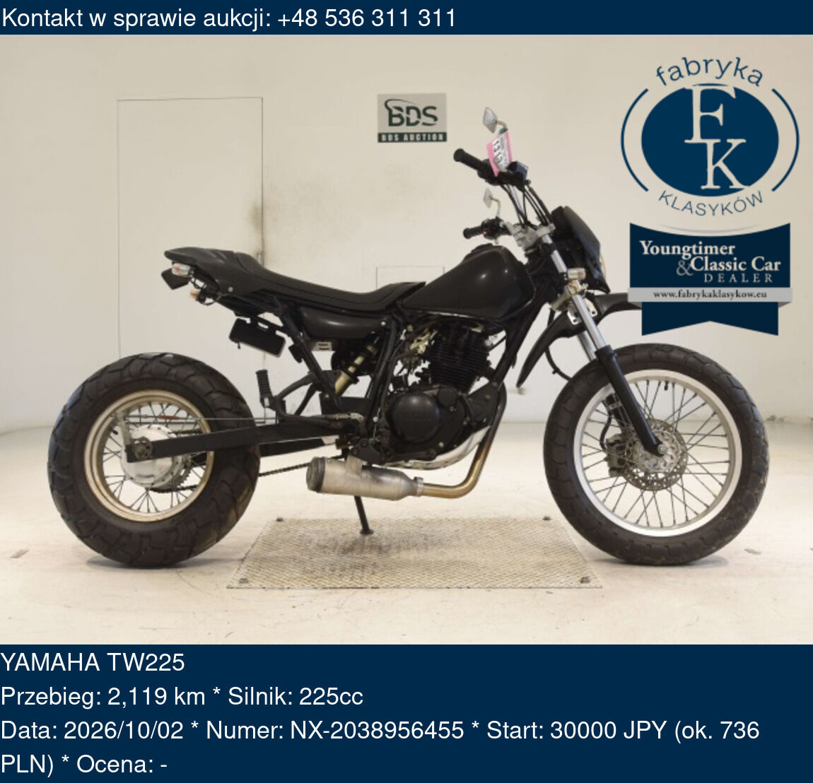 YAMAHA TW225  - zdjęcie 2