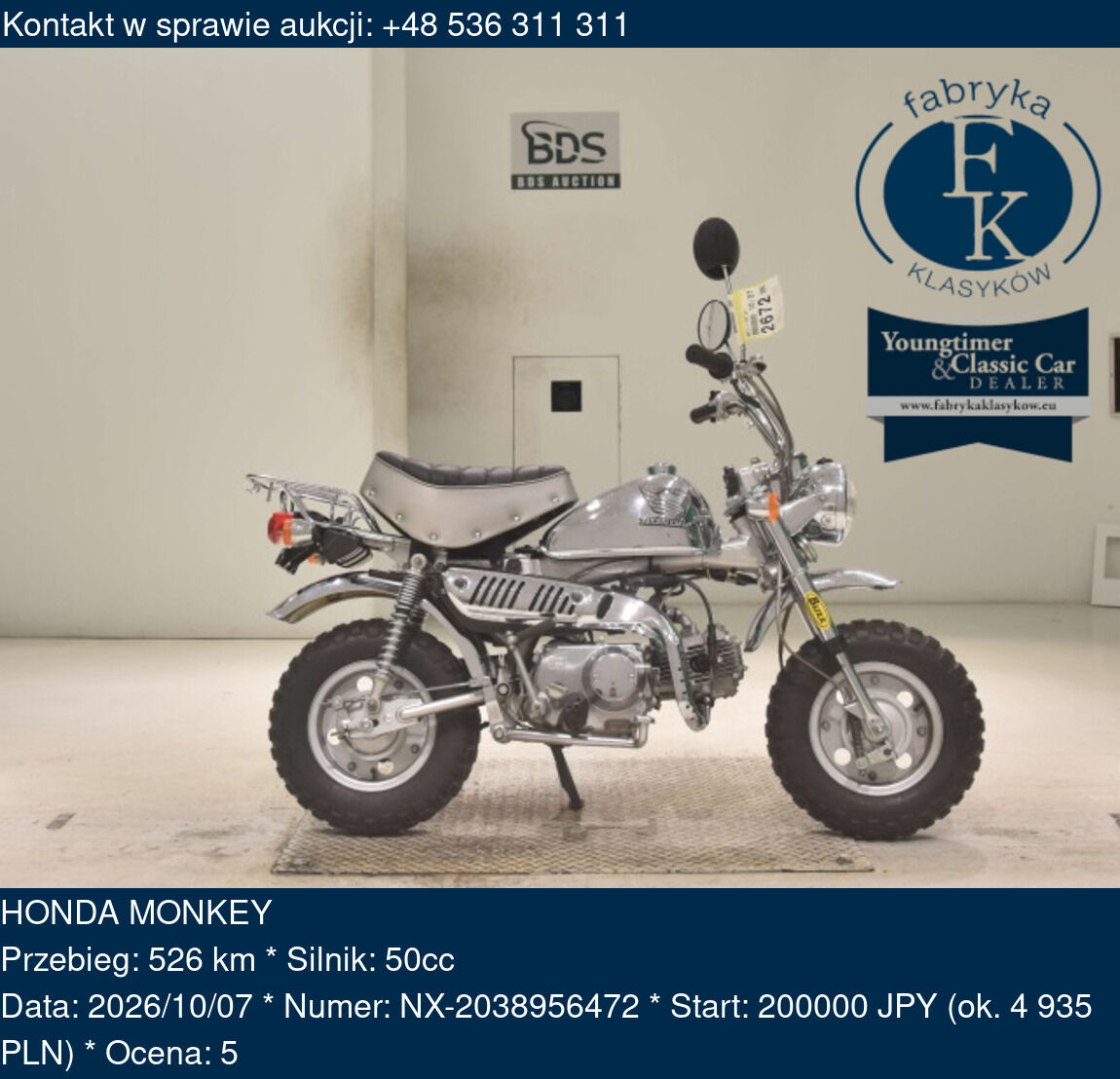 HONDA MONKEY - zdjęcie 2