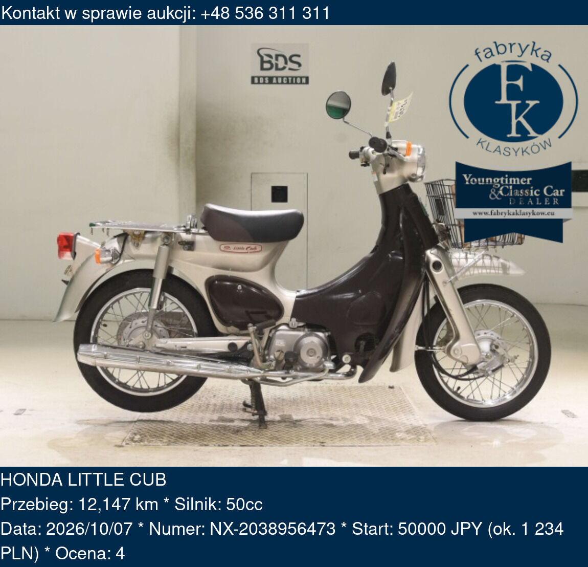 HONDA LITTLE CUB  - zdjęcie 2