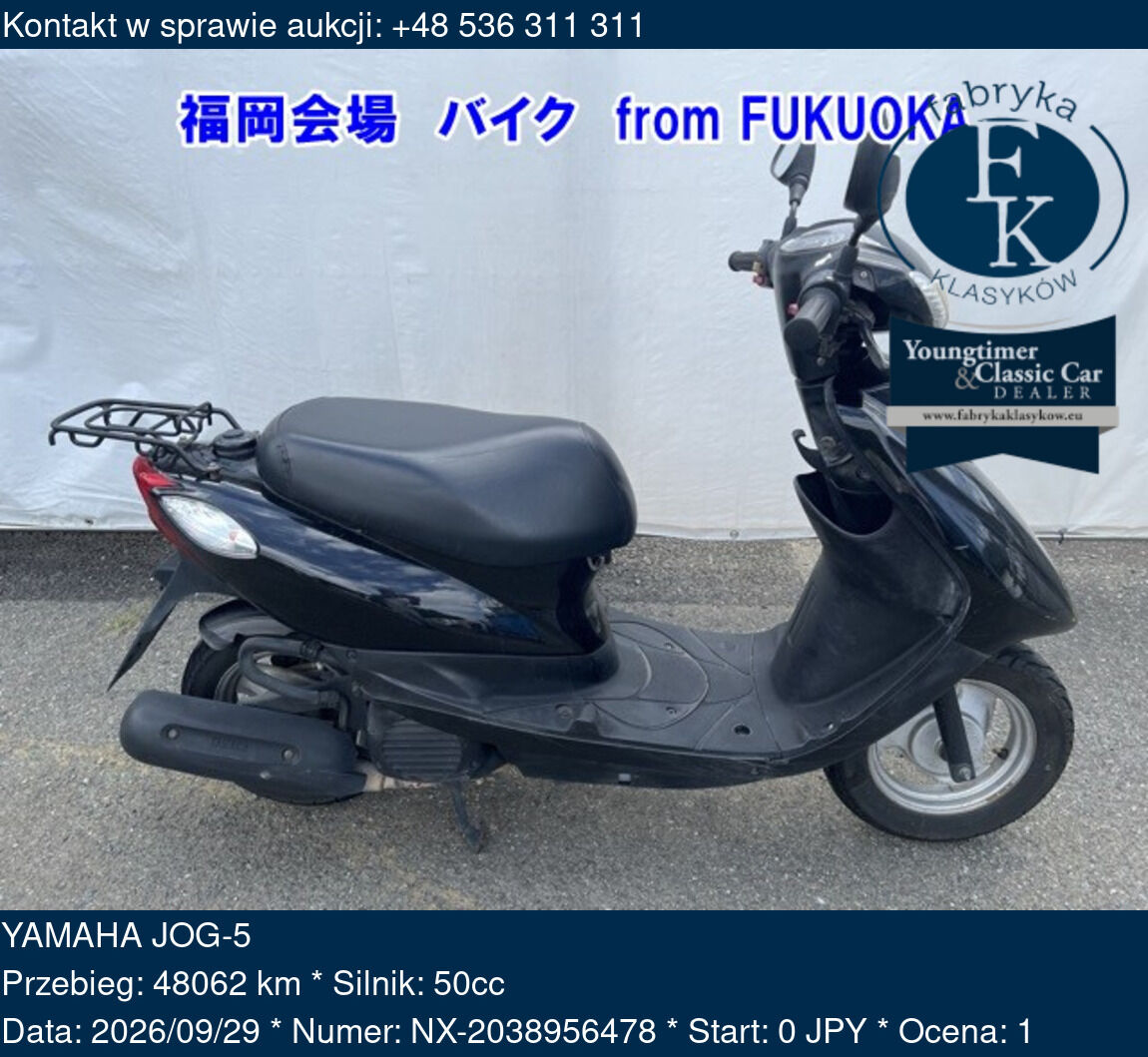 YAMAHA JOG-5  - zdjęcie 2