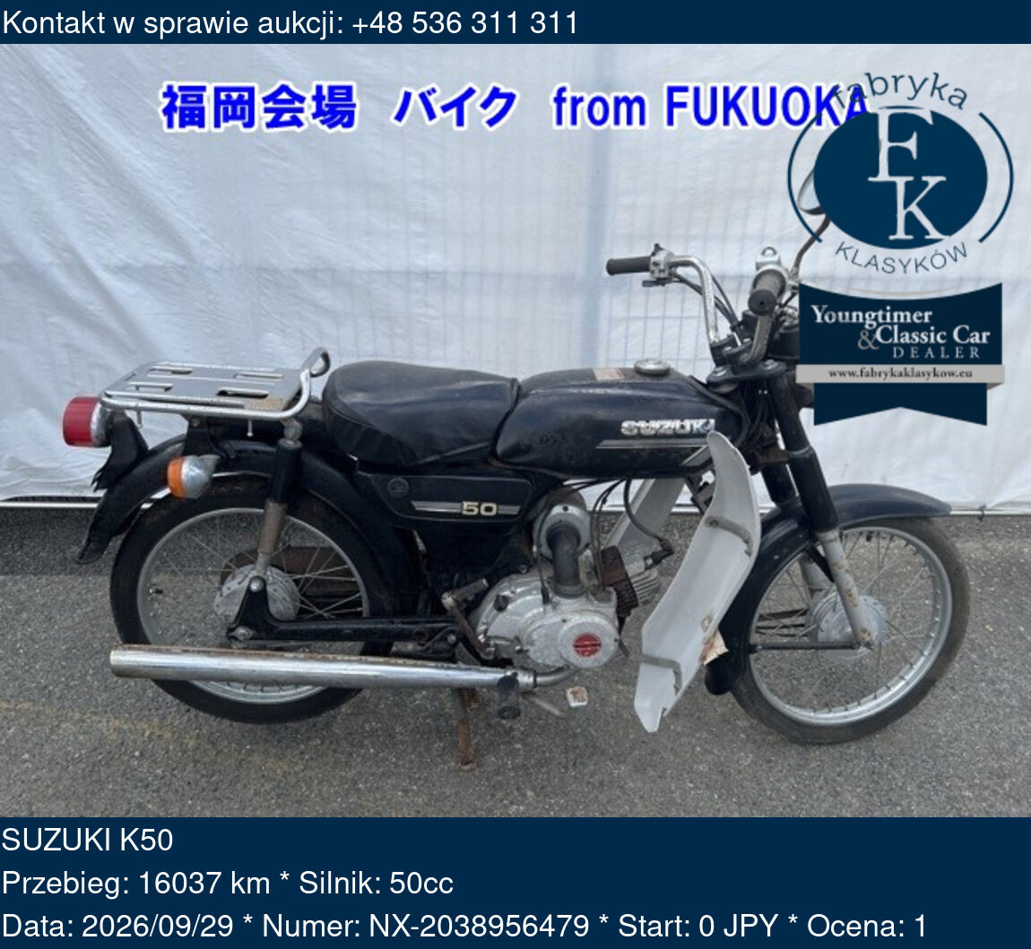 SUZUKI K50 - zdjęcie 2
