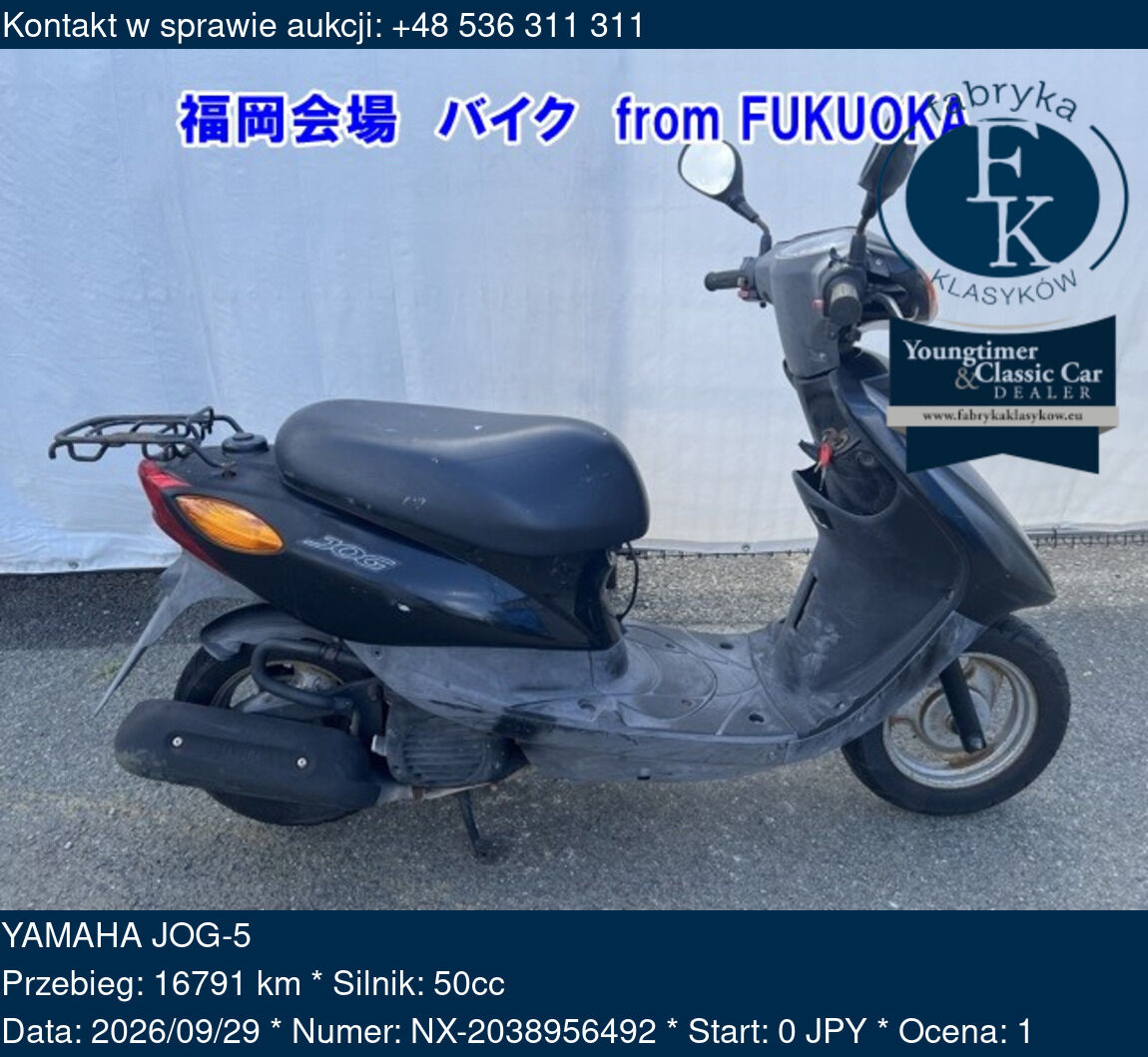 YAMAHA JOG-5  - zdjęcie 2
