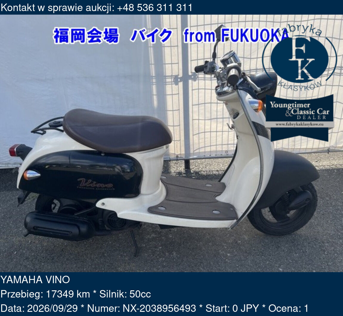 YAMAHA VINO  - zdjęcie 2