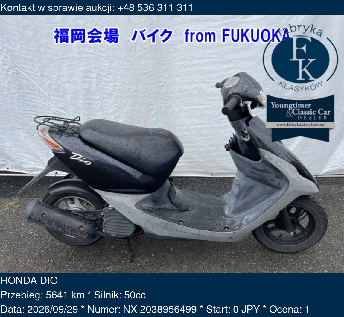 HONDA DIO  - zdjęcie 2