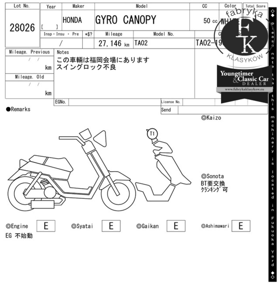 HONDA GYRO  - zdjęcie 8