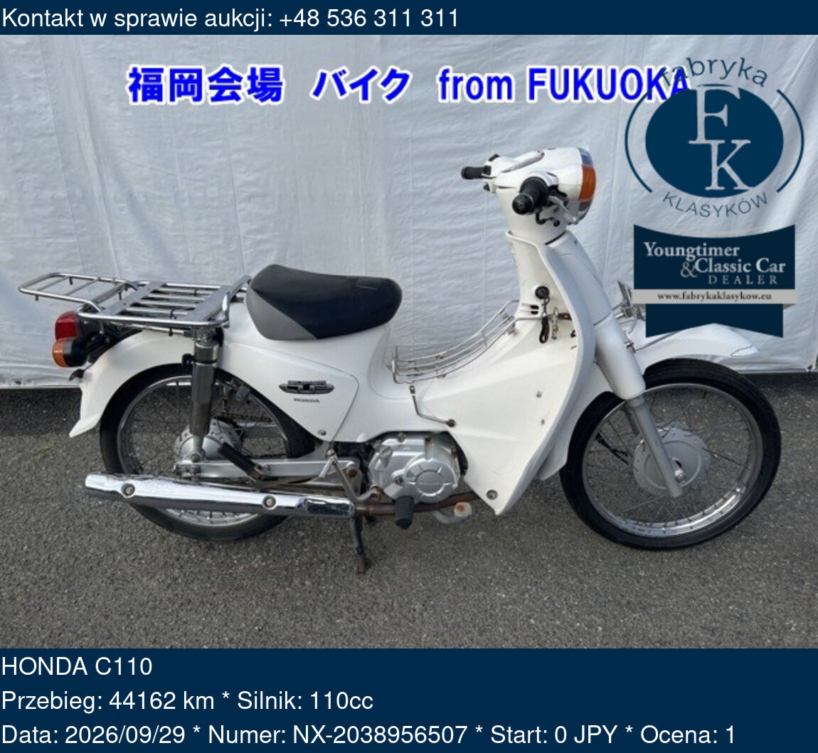 HONDA C110  - zdjęcie 2