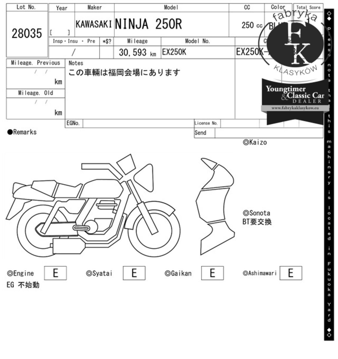 KAWASAKI NINJA250R  - zdjęcie 8