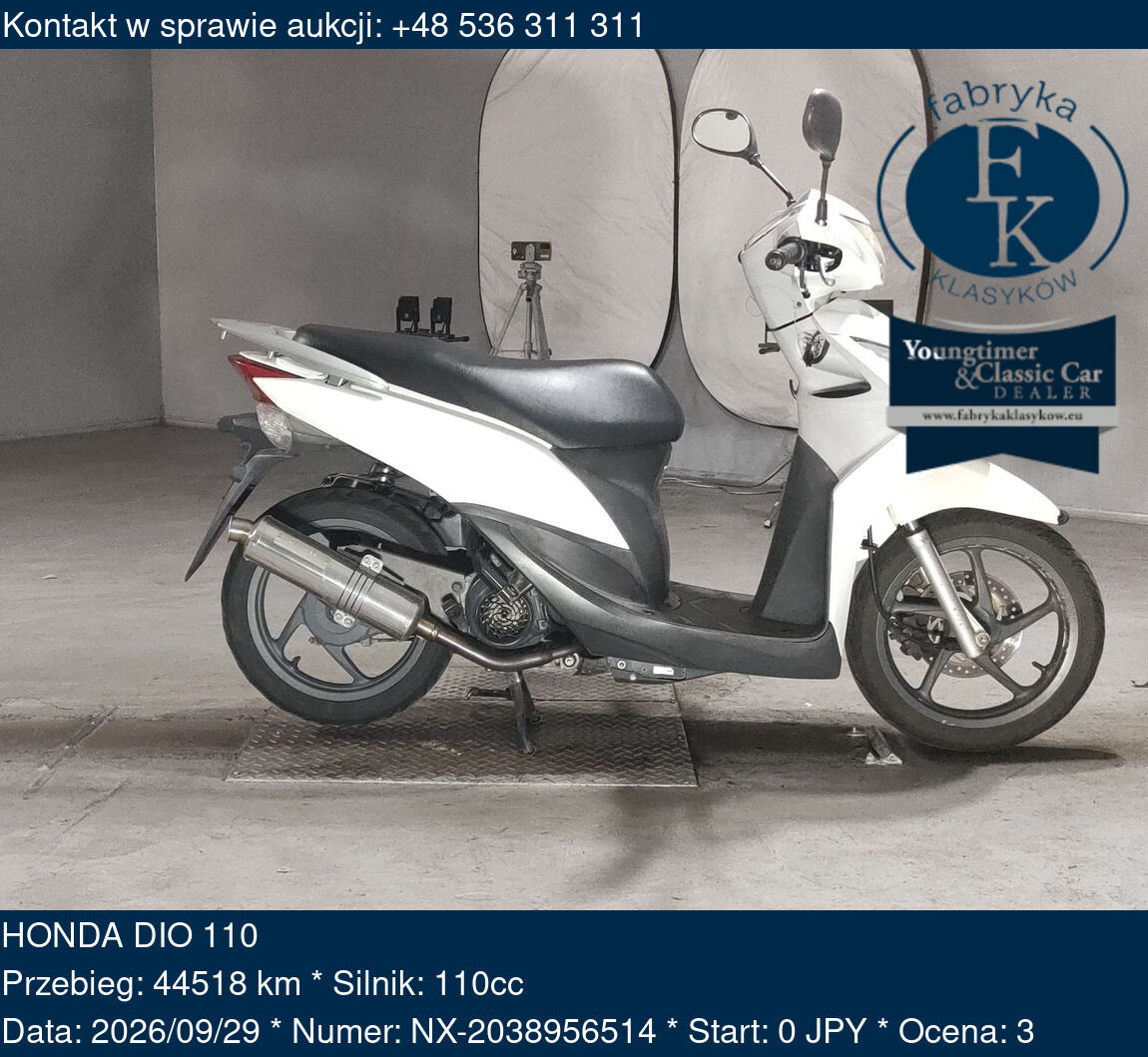 HONDA DIO 110 - zdjęcie 2
