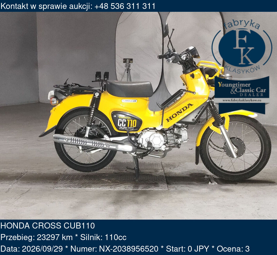 HONDA CROSS CUB110  - zdjęcie 2