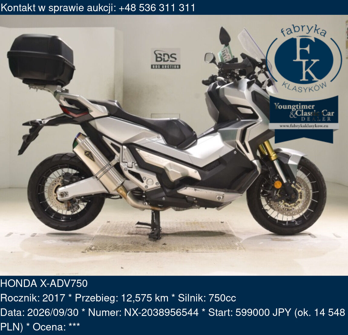 HONDA X-ADV750 2017 - zdjęcie 2