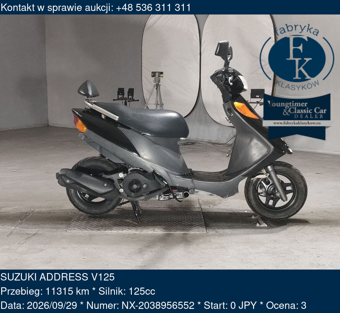 SUZUKI ADDRESS V125  - zdjęcie 2