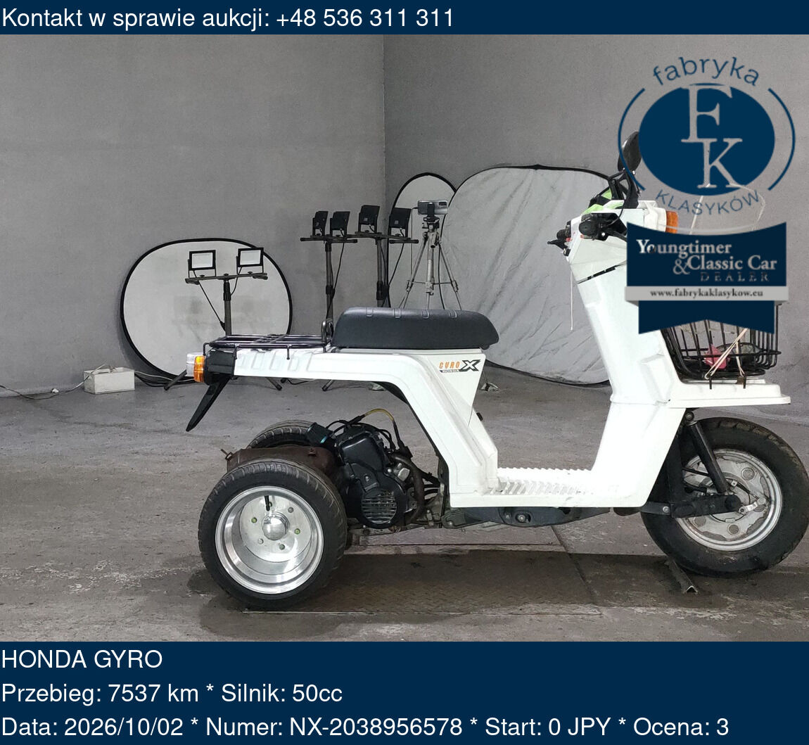 HONDA GYRO  - zdjęcie 2