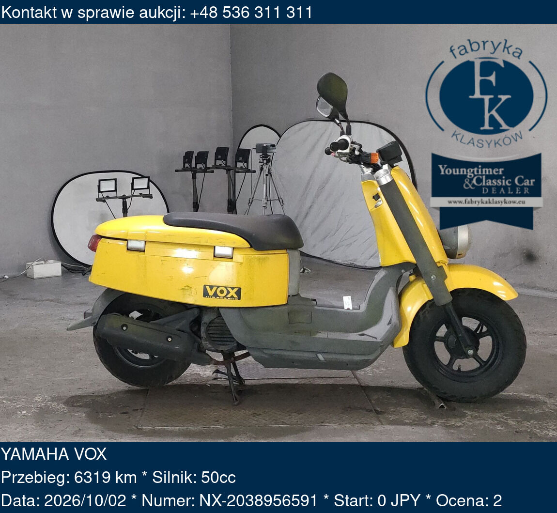 YAMAHA VOX - zdjęcie 2