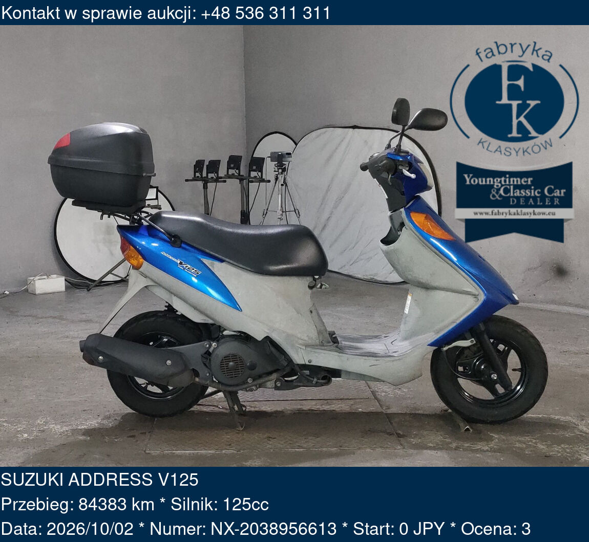 SUZUKI ADDRESS V125  - zdjęcie 2