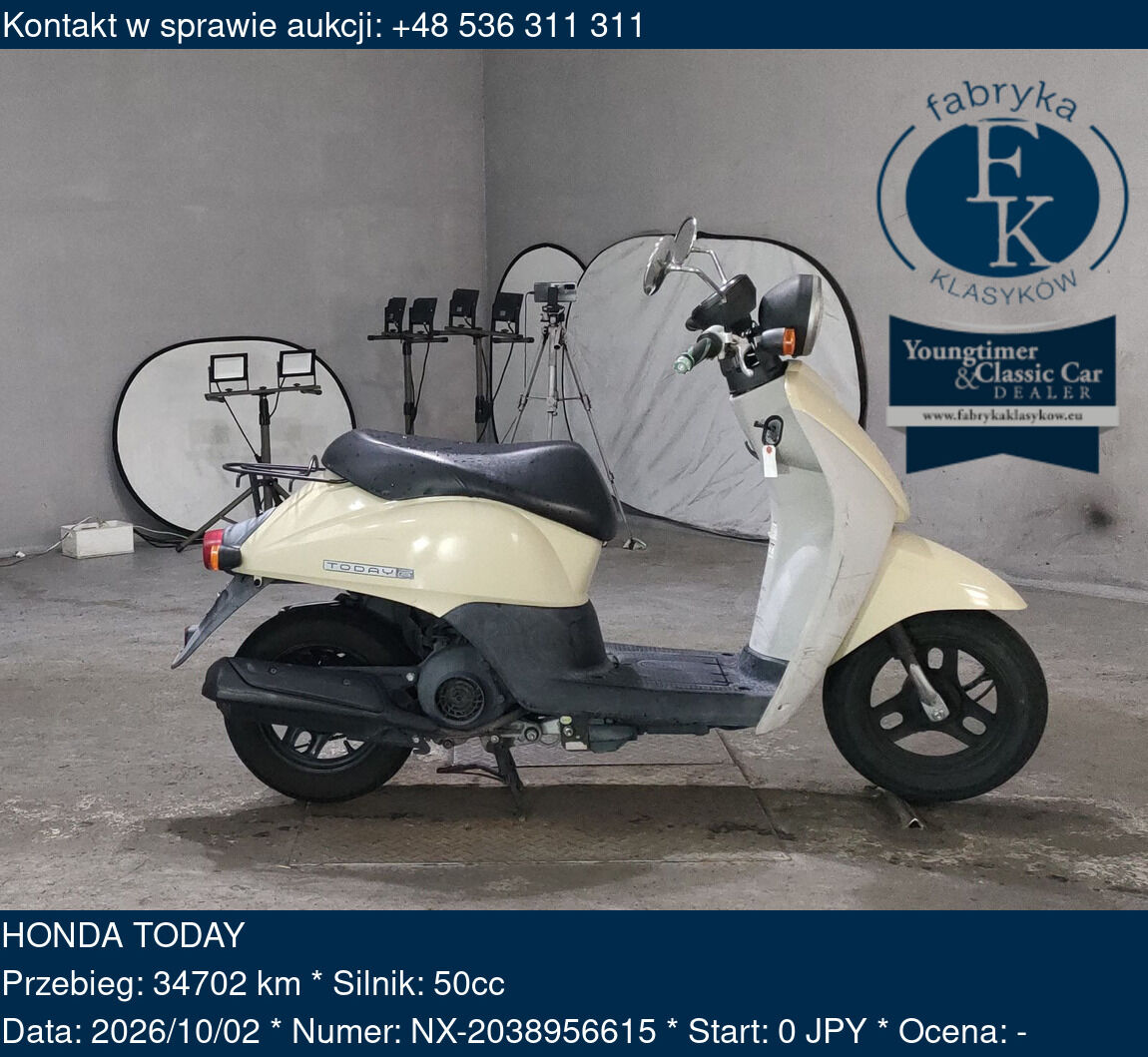 HONDA TODAY  - zdjęcie 2