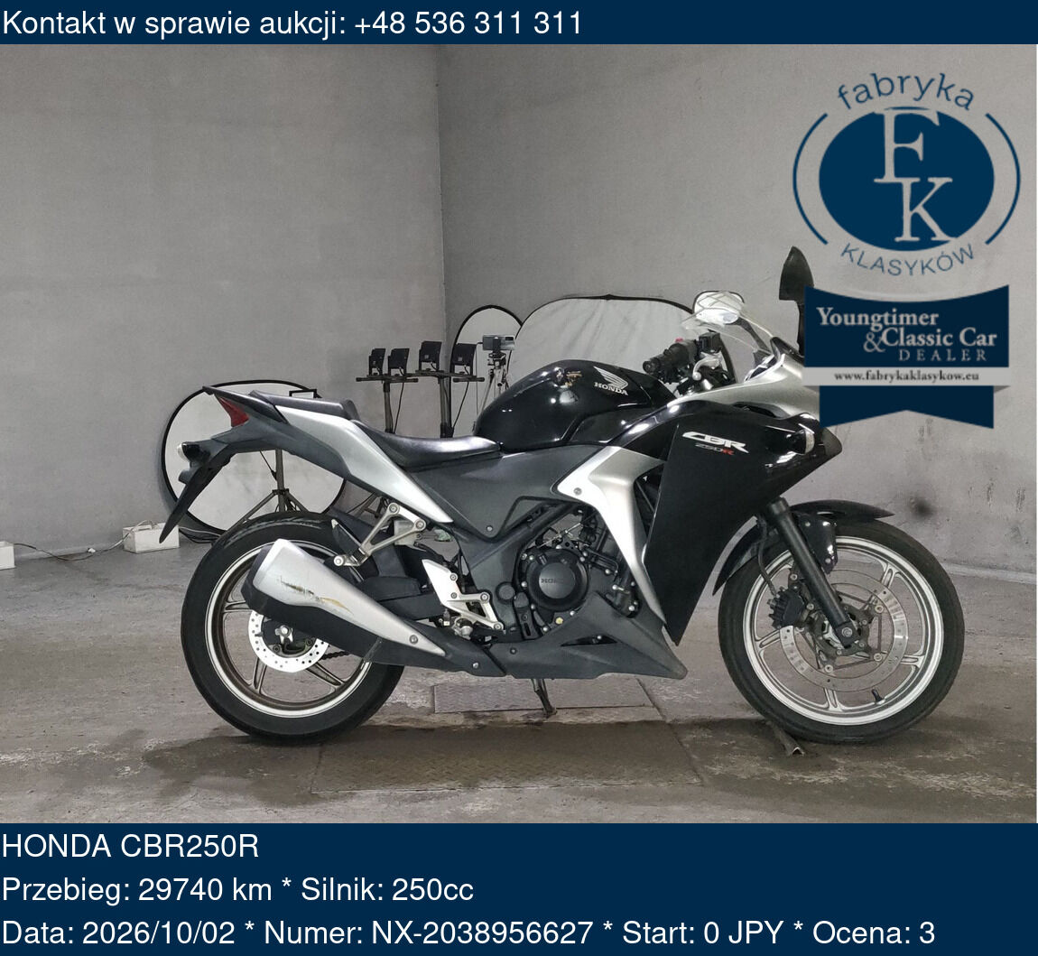 HONDA CBR250R  - zdjęcie 2