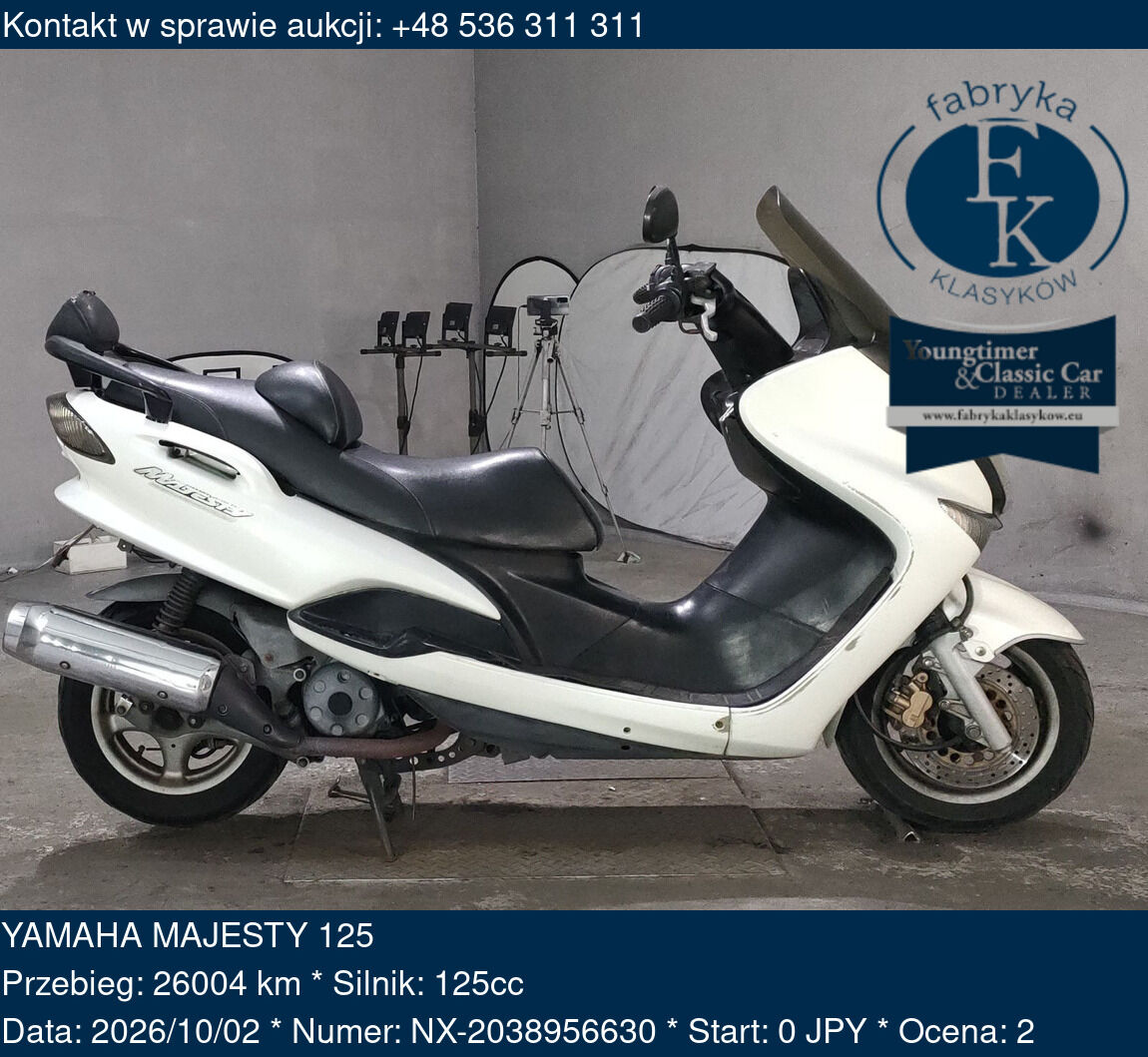 YAMAHA MAJESTY 125  - zdjęcie 2