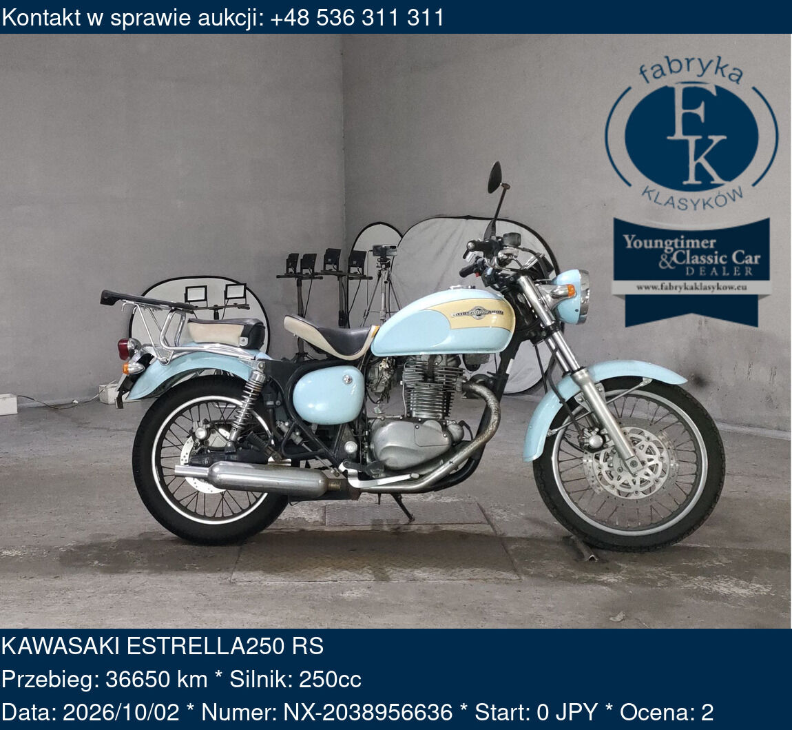 KAWASAKI ESTRELLA250 RS - zdjęcie 2