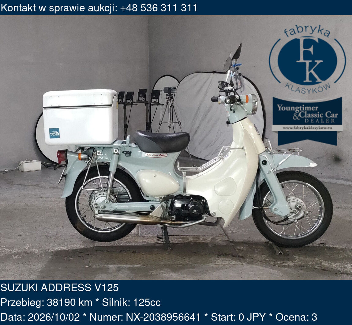SUZUKI ADDRESS V125 - zdjęcie 2