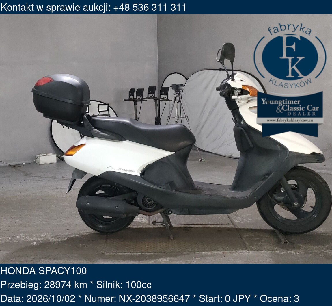 HONDA SPACY100  - zdjęcie 2