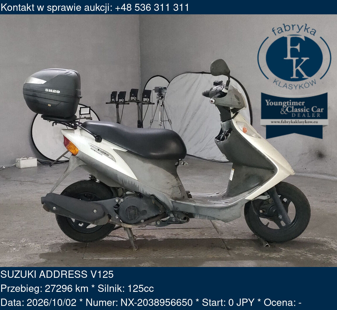 SUZUKI ADDRESS V125  - zdjęcie 2