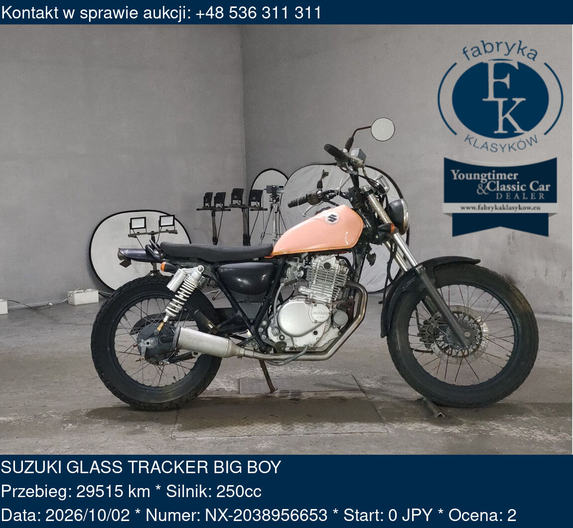 SUZUKI GLASS TRACKER BIG BOY  - zdjęcie 2