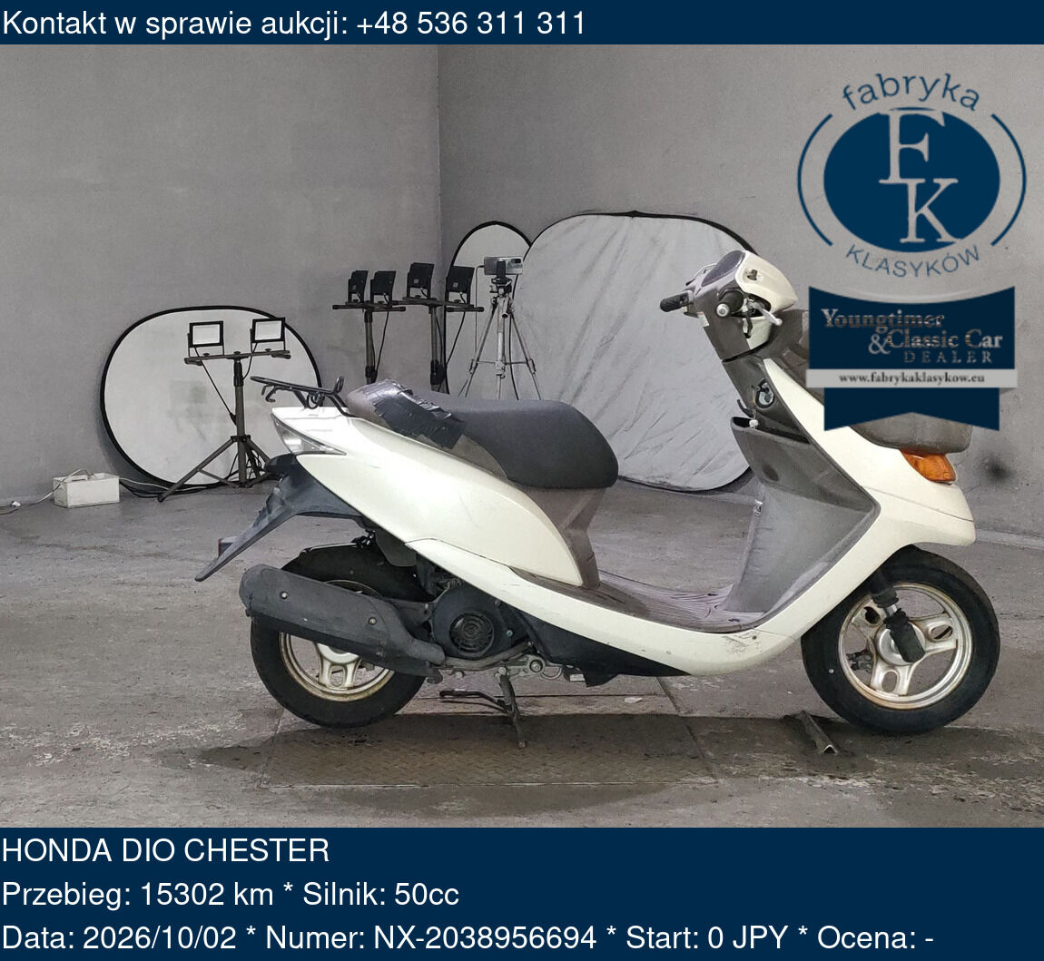 HONDA DIO CHESTER  - zdjęcie 2