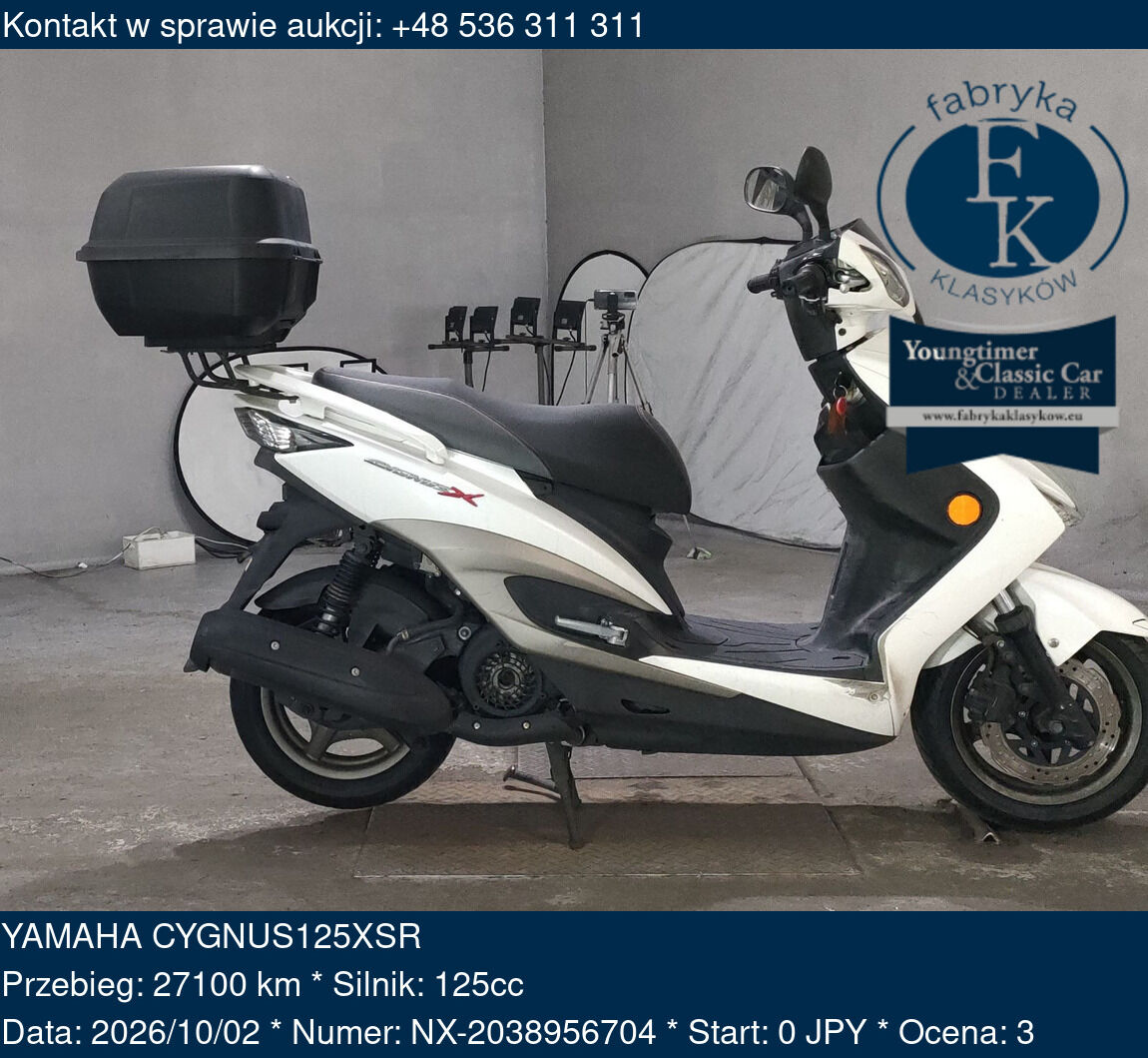 YAMAHA CYGNUS125XSR  - zdjęcie 2