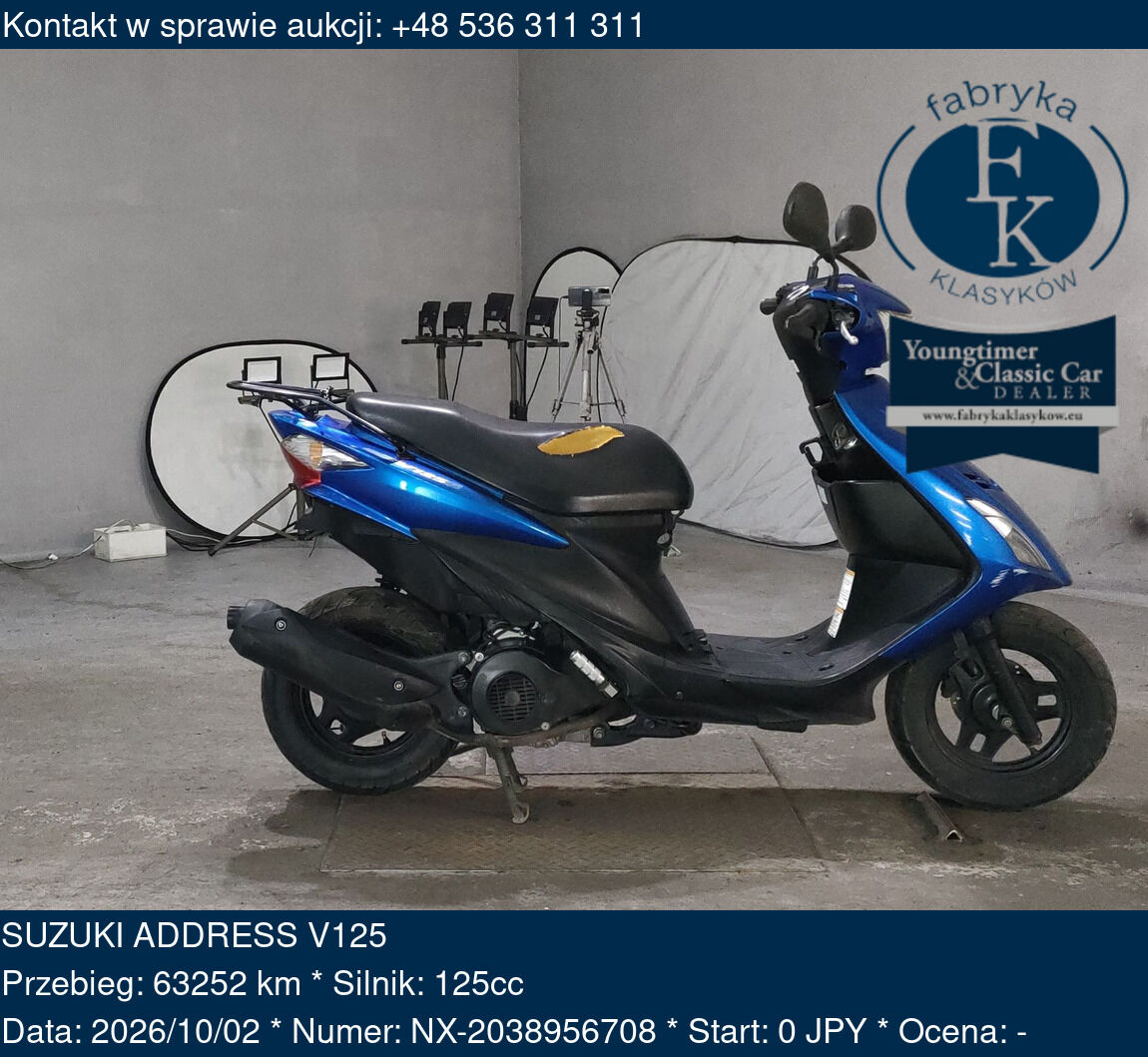 SUZUKI ADDRESS V125  - zdjęcie 2
