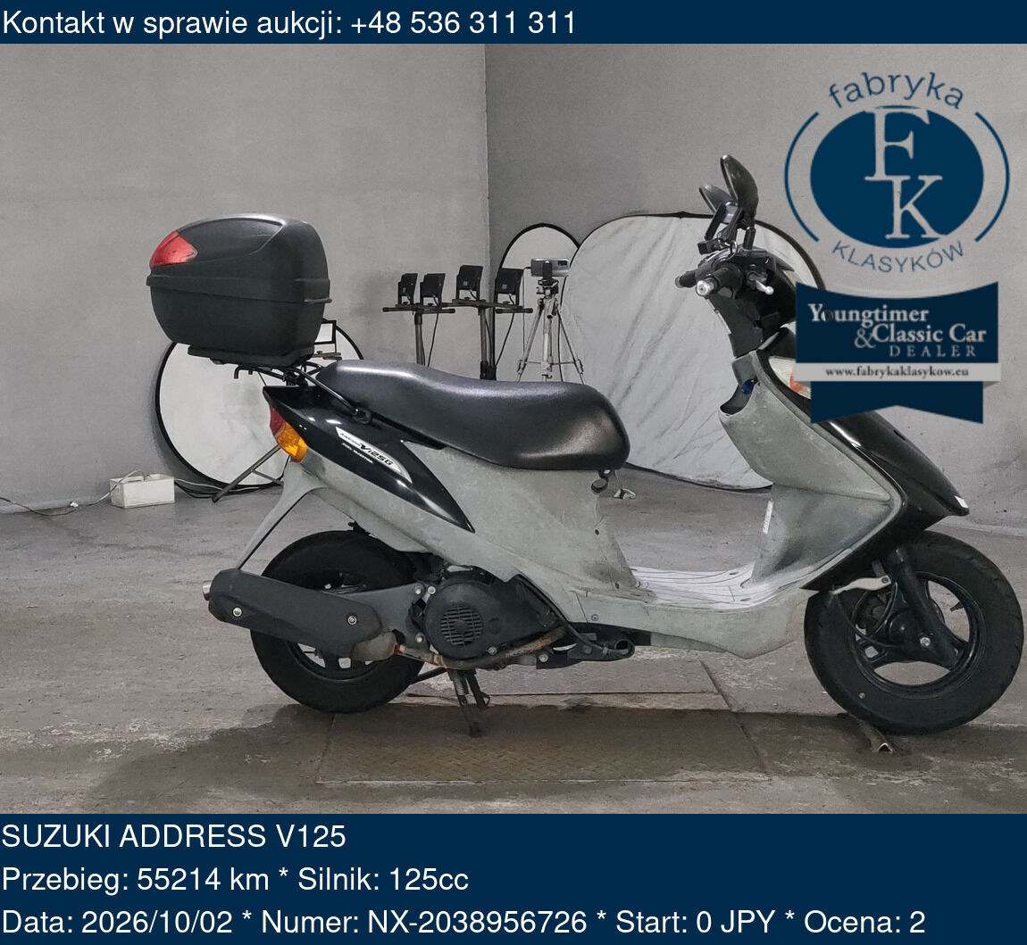 SUZUKI ADDRESS V125  - zdjęcie 2