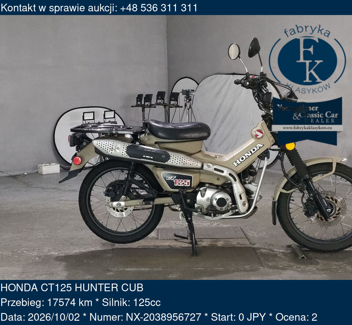 HONDA CT125 HUNTER CUB  - zdjęcie 2