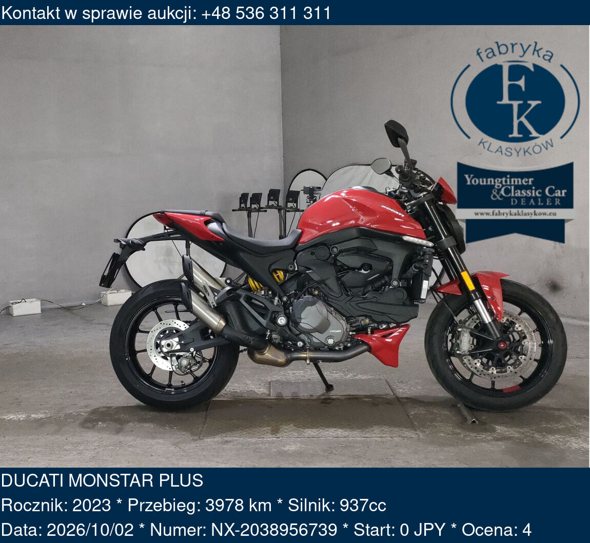 DUCATI MONSTAR PLUS 2023 - zdjęcie 2