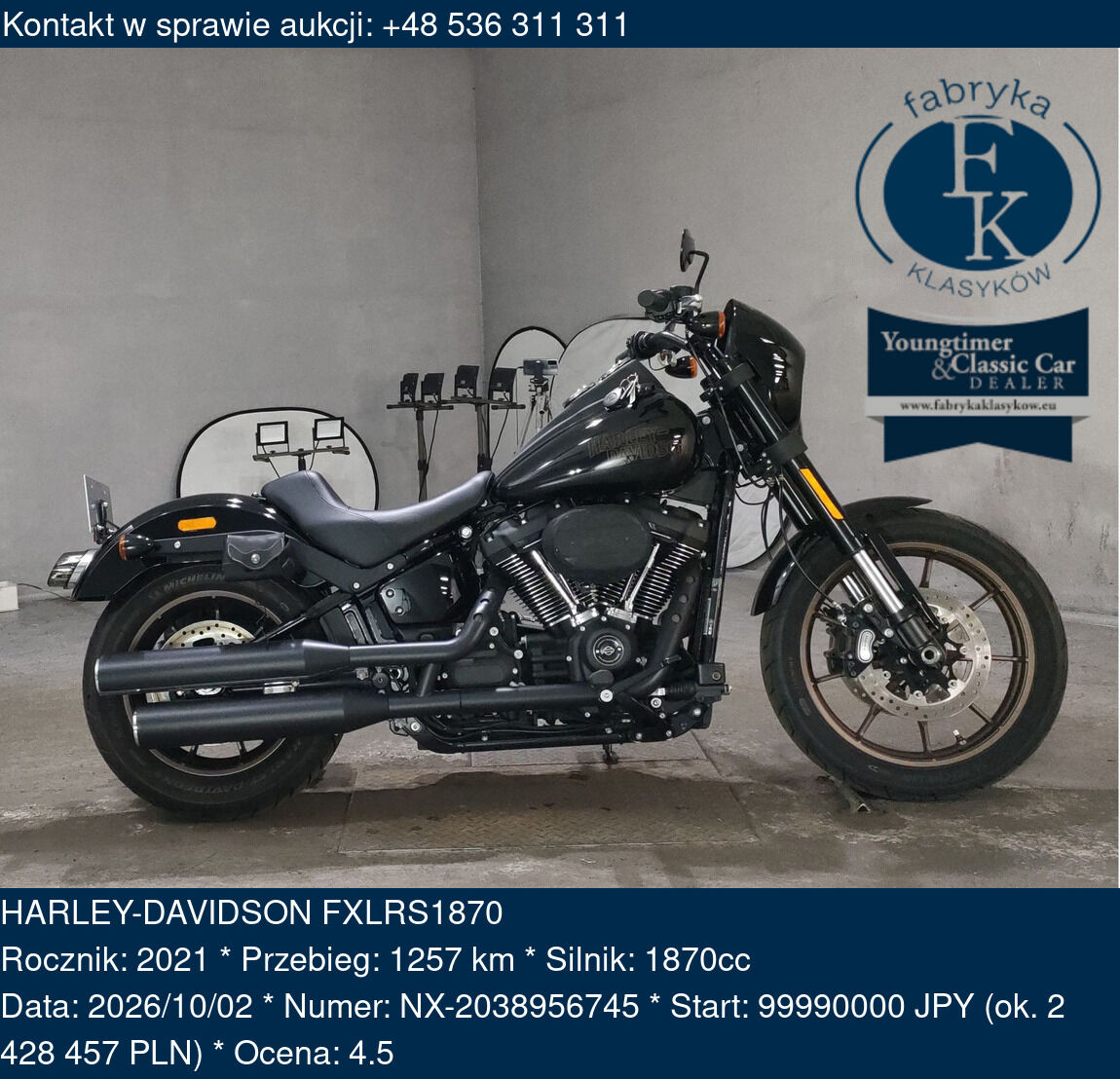 HARLEY-DAVIDSON FXLRS1870 2021 - zdjęcie 2
