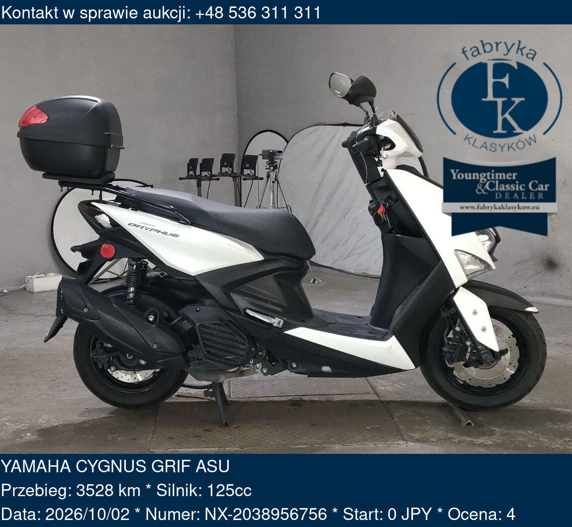 YAMAHA CYGNUS GRIF ASU  - zdjęcie 2