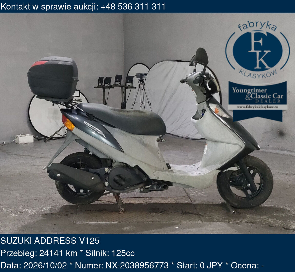 SUZUKI ADDRESS V125  - zdjęcie 2