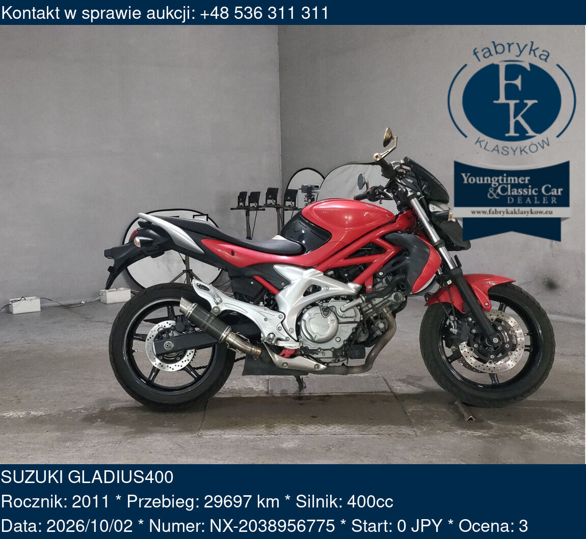 SUZUKI GLADIUS400 2011 - zdjęcie 2