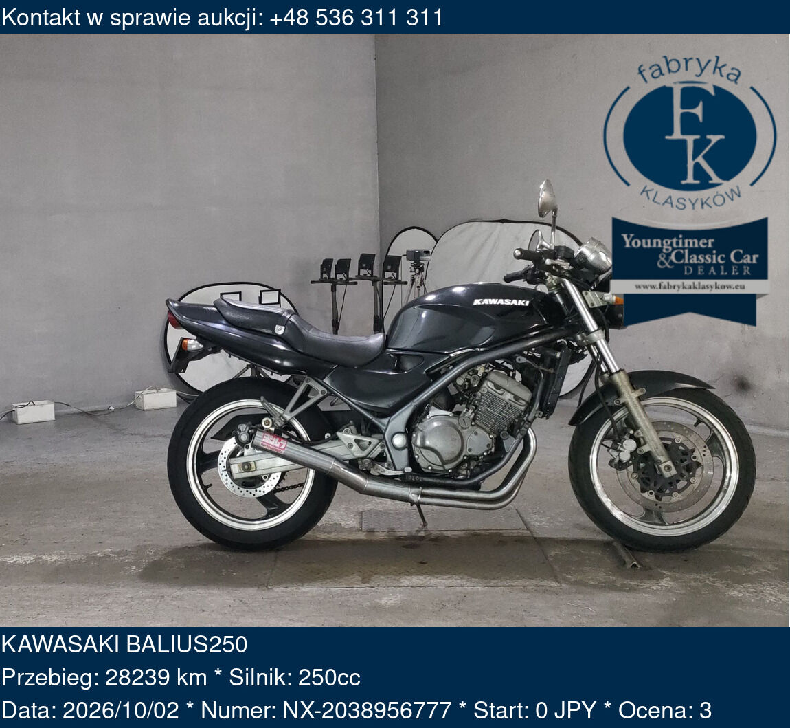 KAWASAKI BALIUS250  - zdjęcie 2