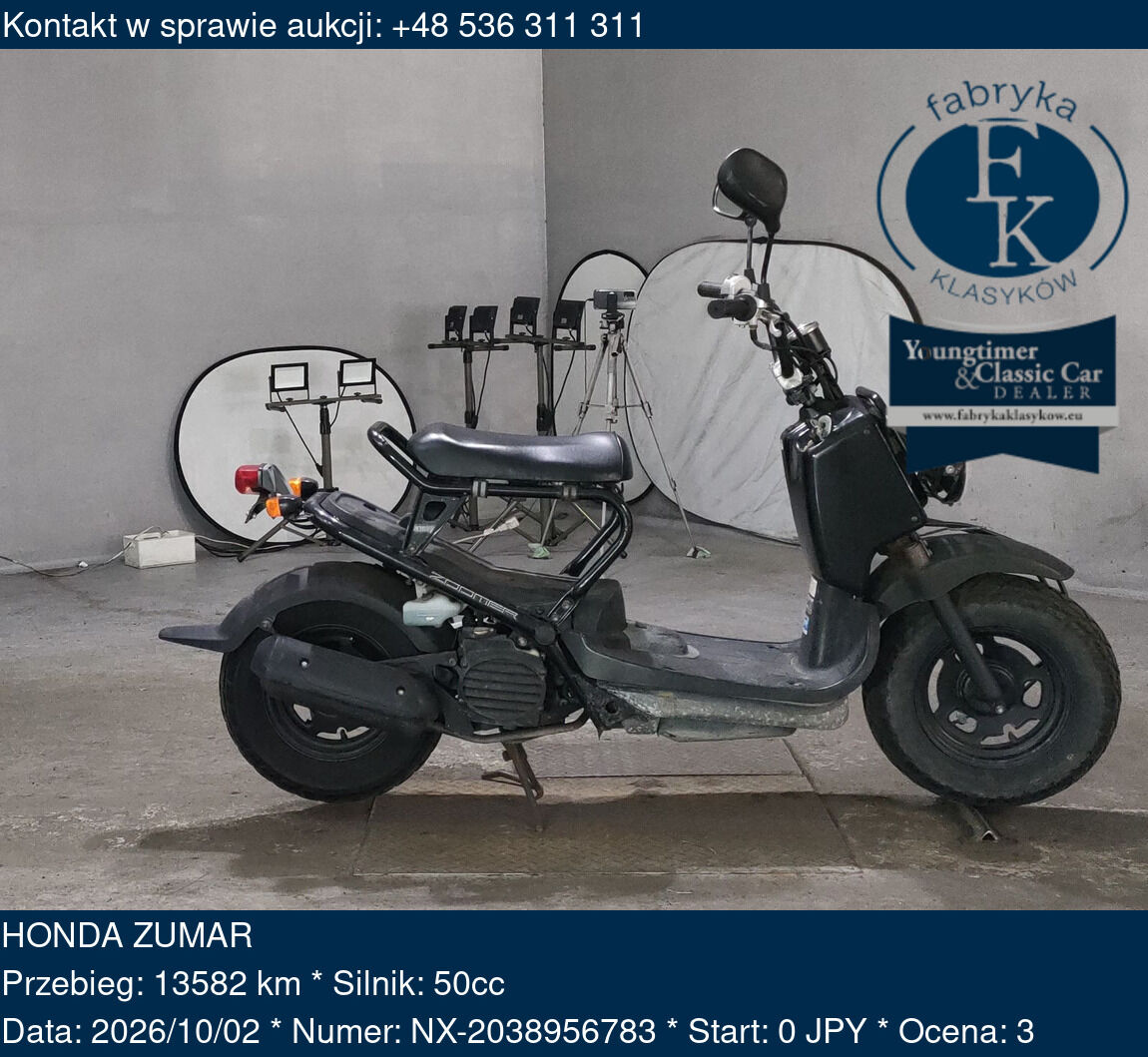 HONDA ZUMAR  - zdjęcie 2