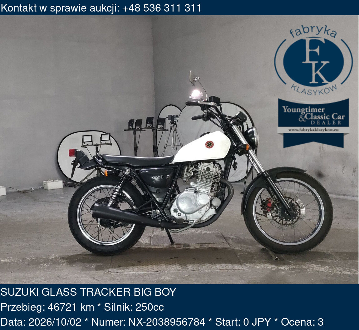 SUZUKI GLASS TRACKER BIG BOY  - zdjęcie 2