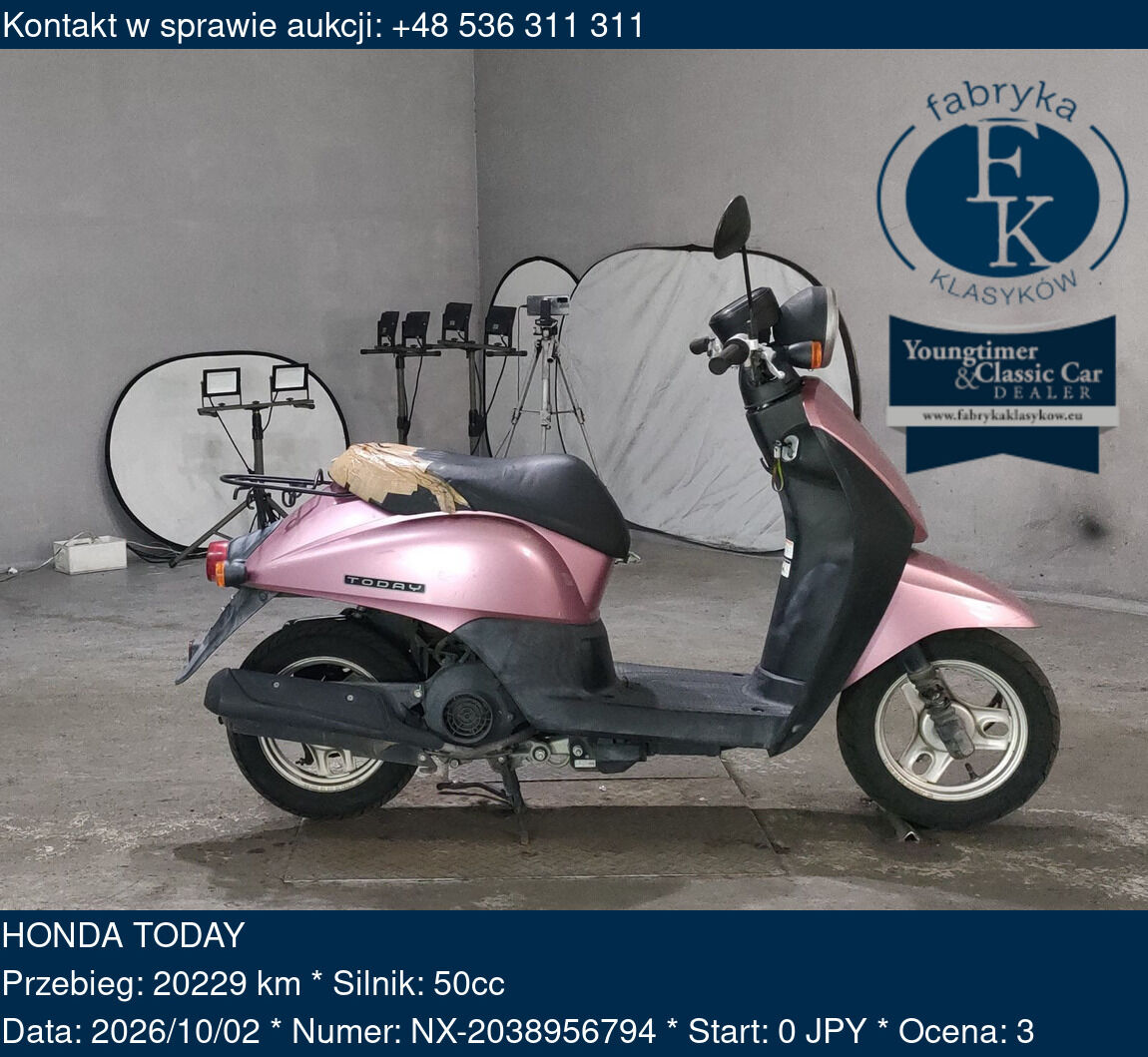 HONDA TODAY  - zdjęcie 2