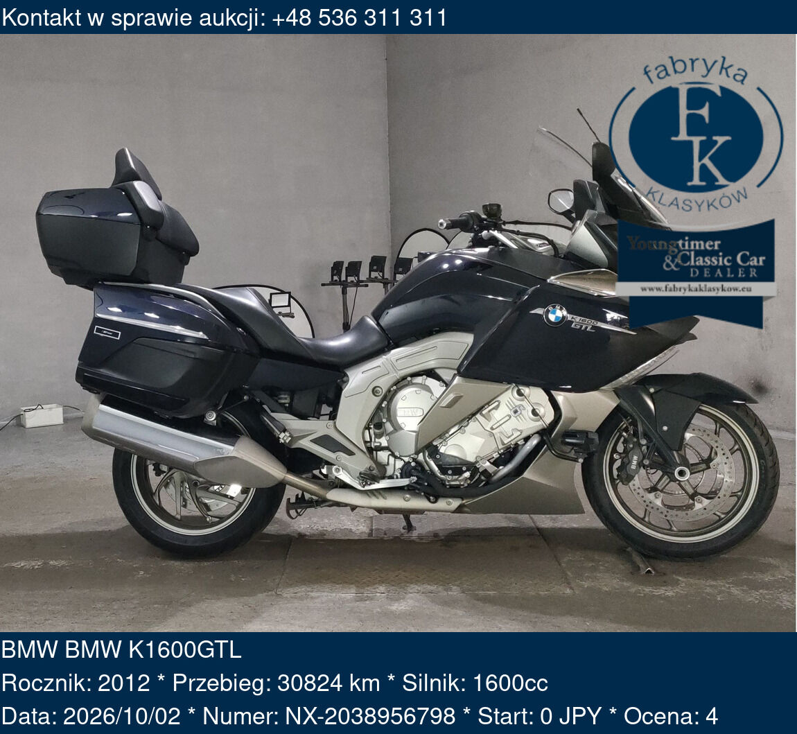 BMW BMW K1600GTL 2012 - zdjęcie 2
