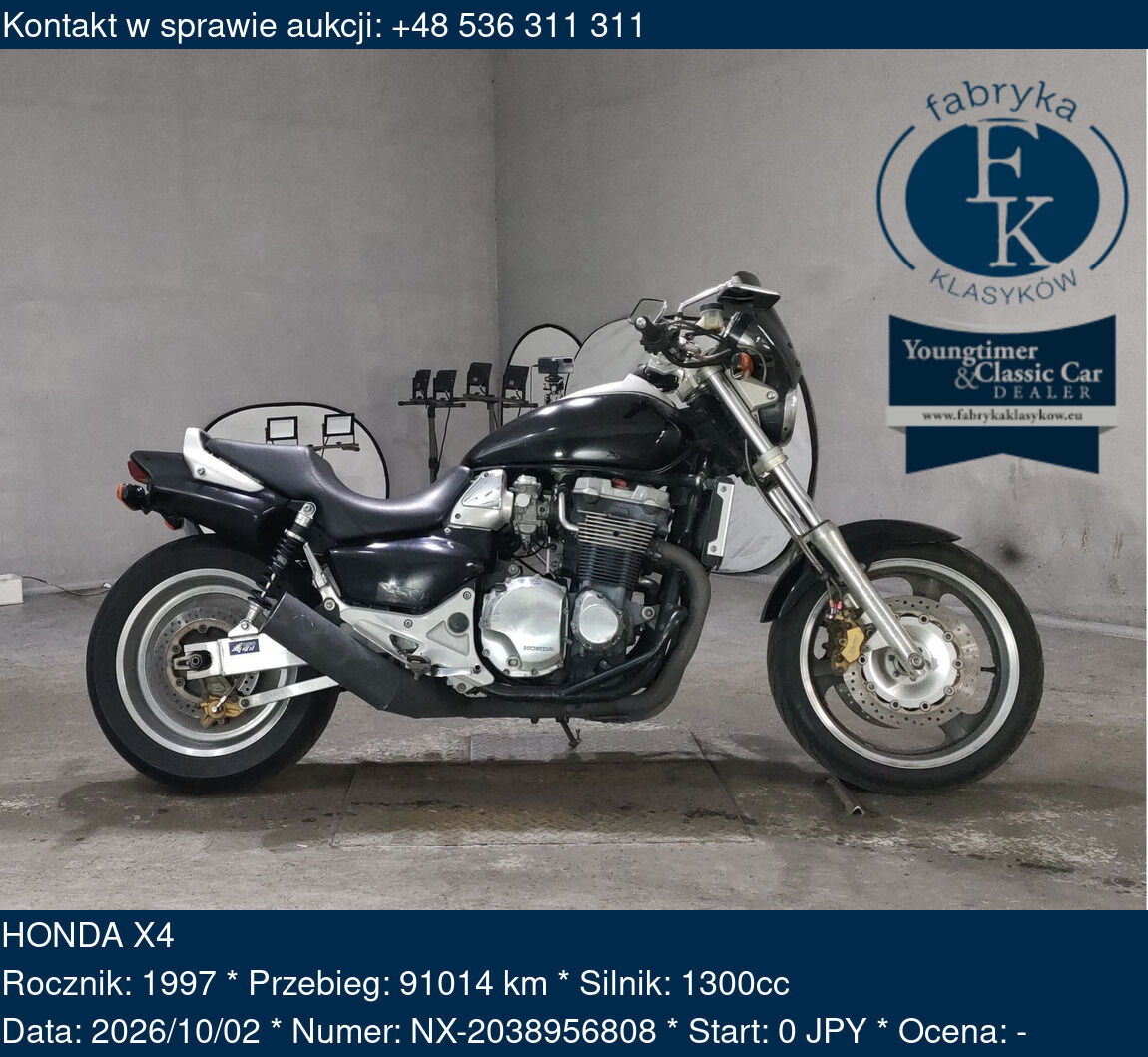HONDA X4 1997 - zdjęcie 2
