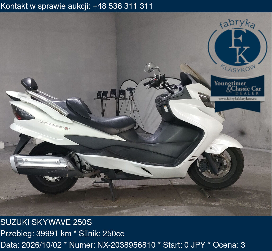 SUZUKI SKYWAVE 250S  - zdjęcie 2