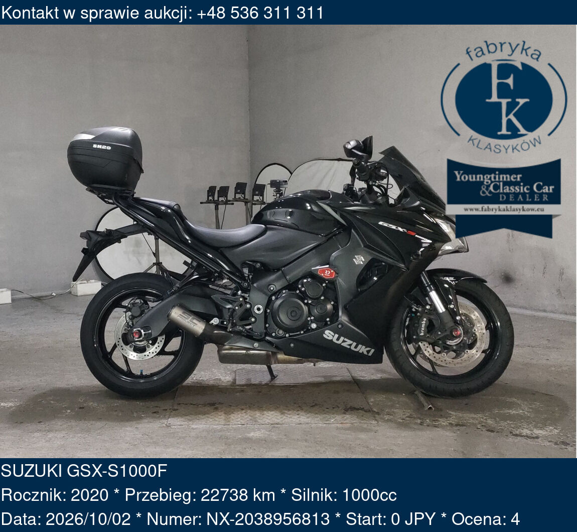 SUZUKI GSX-S1000F 2020 - zdjęcie 2