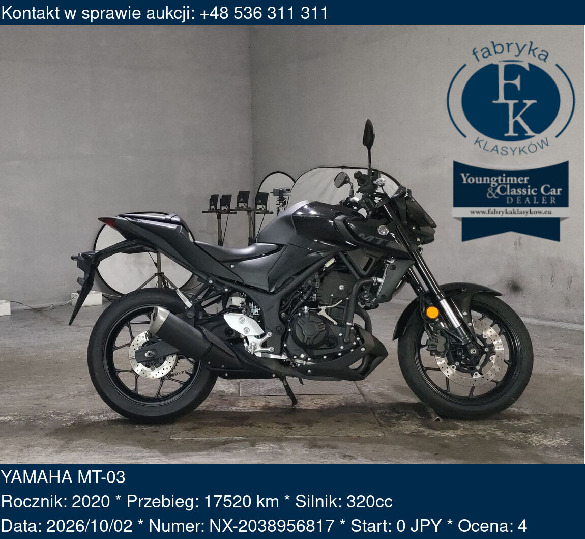YAMAHA MT-03 2020 - zdjęcie 2