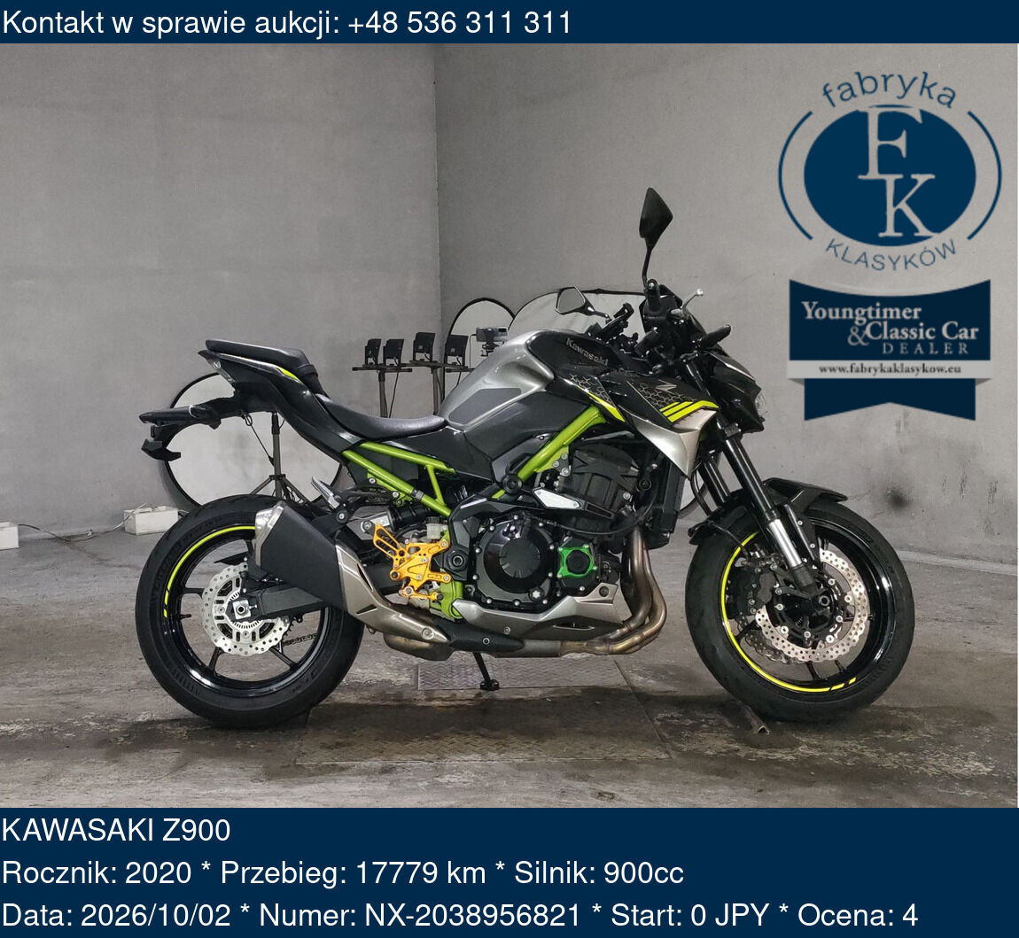 KAWASAKI Z900 2020 - zdjęcie 2