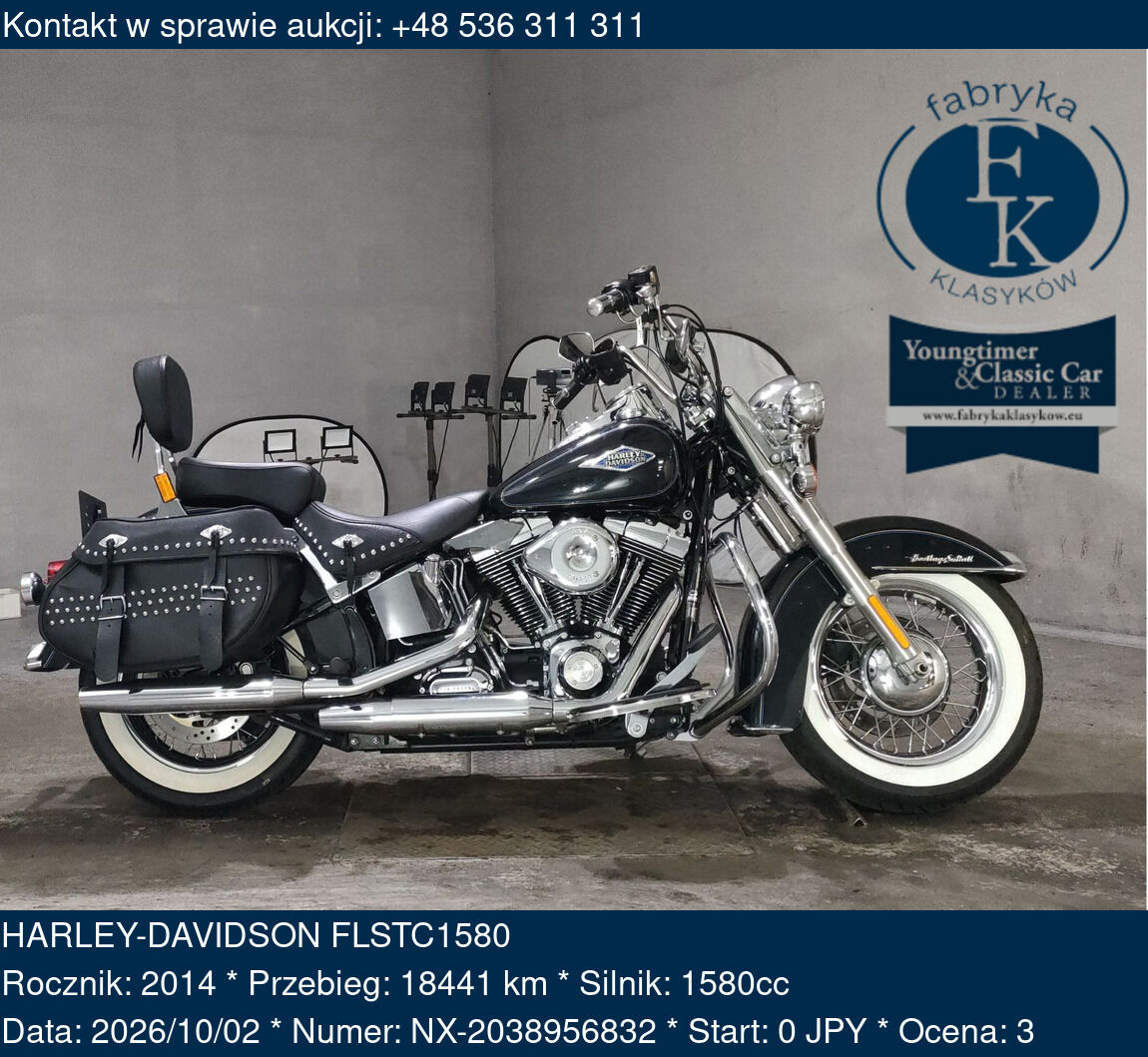 HARLEY-DAVIDSON FLSTC1580 2014 - zdjęcie 2