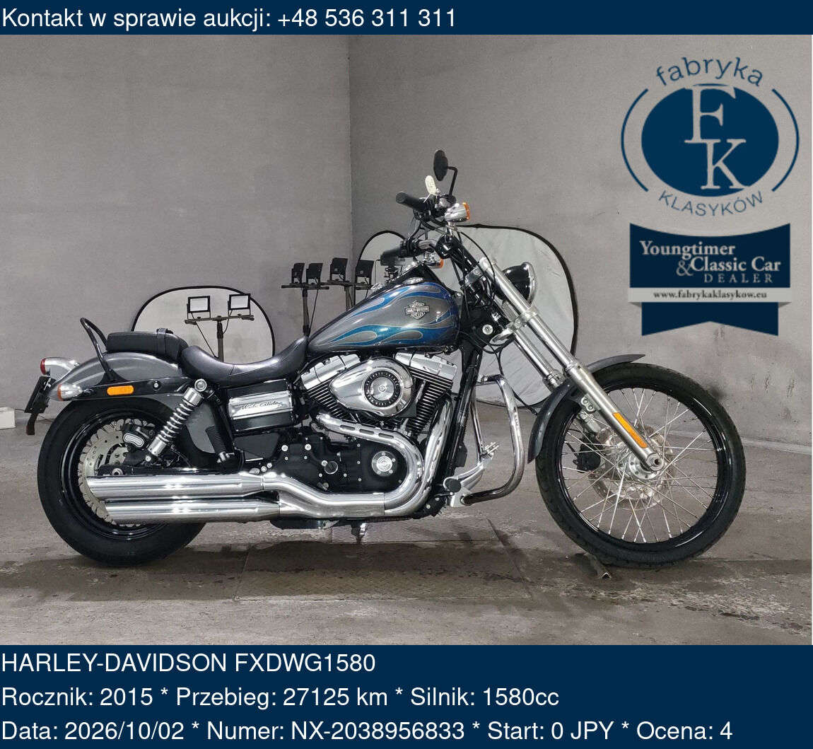 HARLEY-DAVIDSON FXDWG1580 2015 - zdjęcie 2